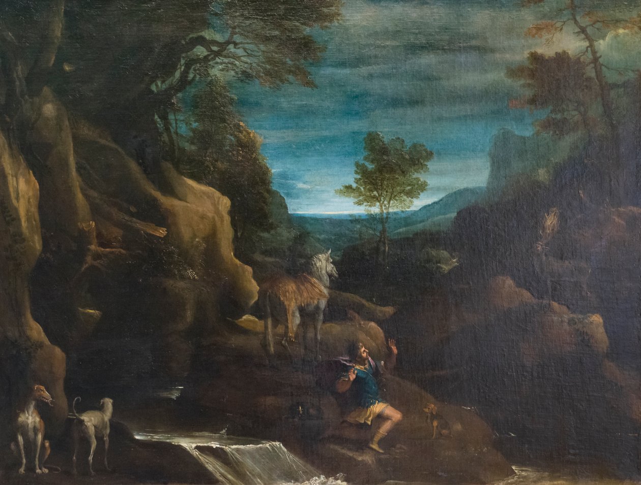 A visão de Santo Eustáquio de Annibale Carracci