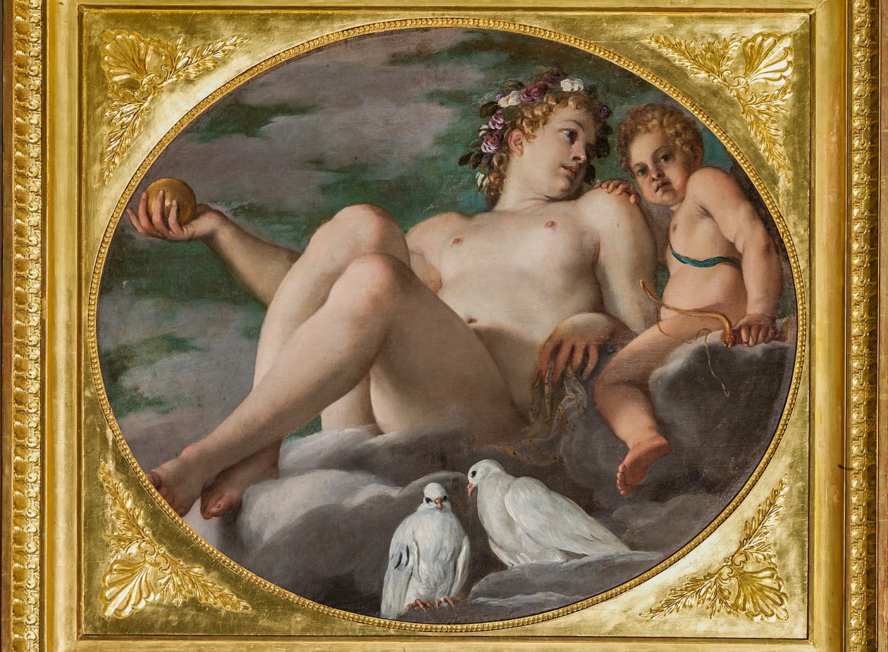 Vénus e Cupido de Annibale Carracci