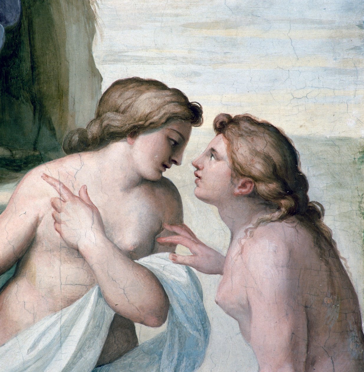 Vênus e Marte, detalhe do Cofre da Sala dell