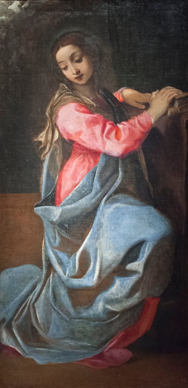 Virgem da Anunciação de Annibale Carracci
