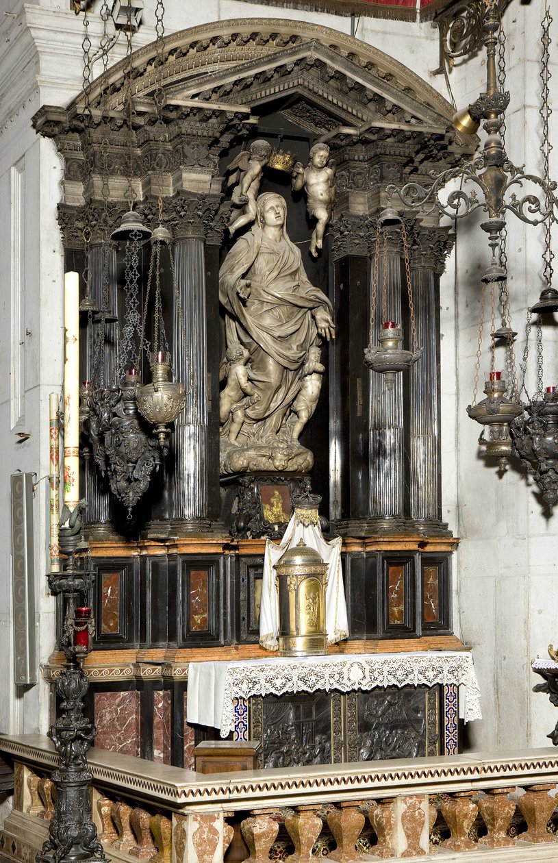 A Assunção da Virgem Maria, 1586 de Annibale Fontana