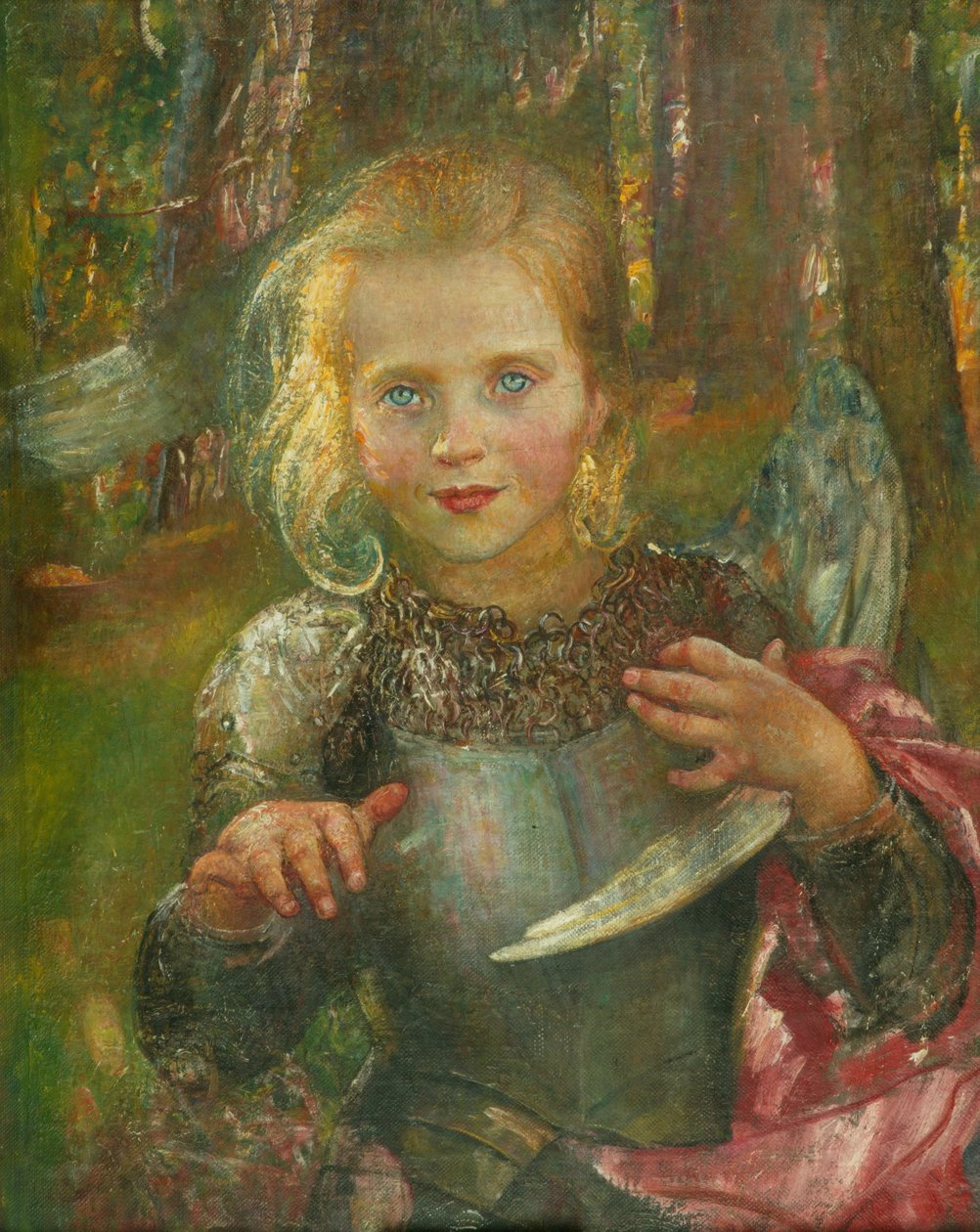 Ilusões, c.1902 (óleo sobre tela) de Annie Louisa Swynnerton