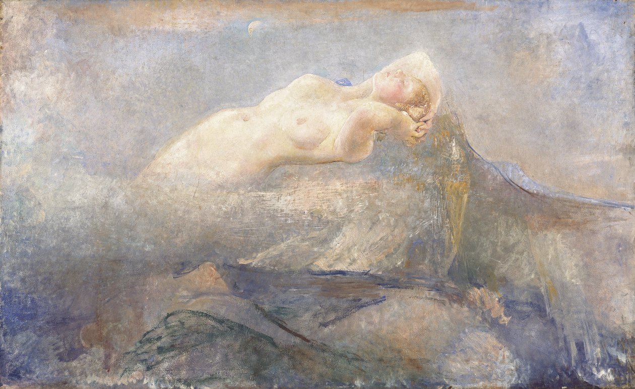 Montagna Mia, c.1923 (óleo sobre tela) de Annie Louisa Swynnerton
