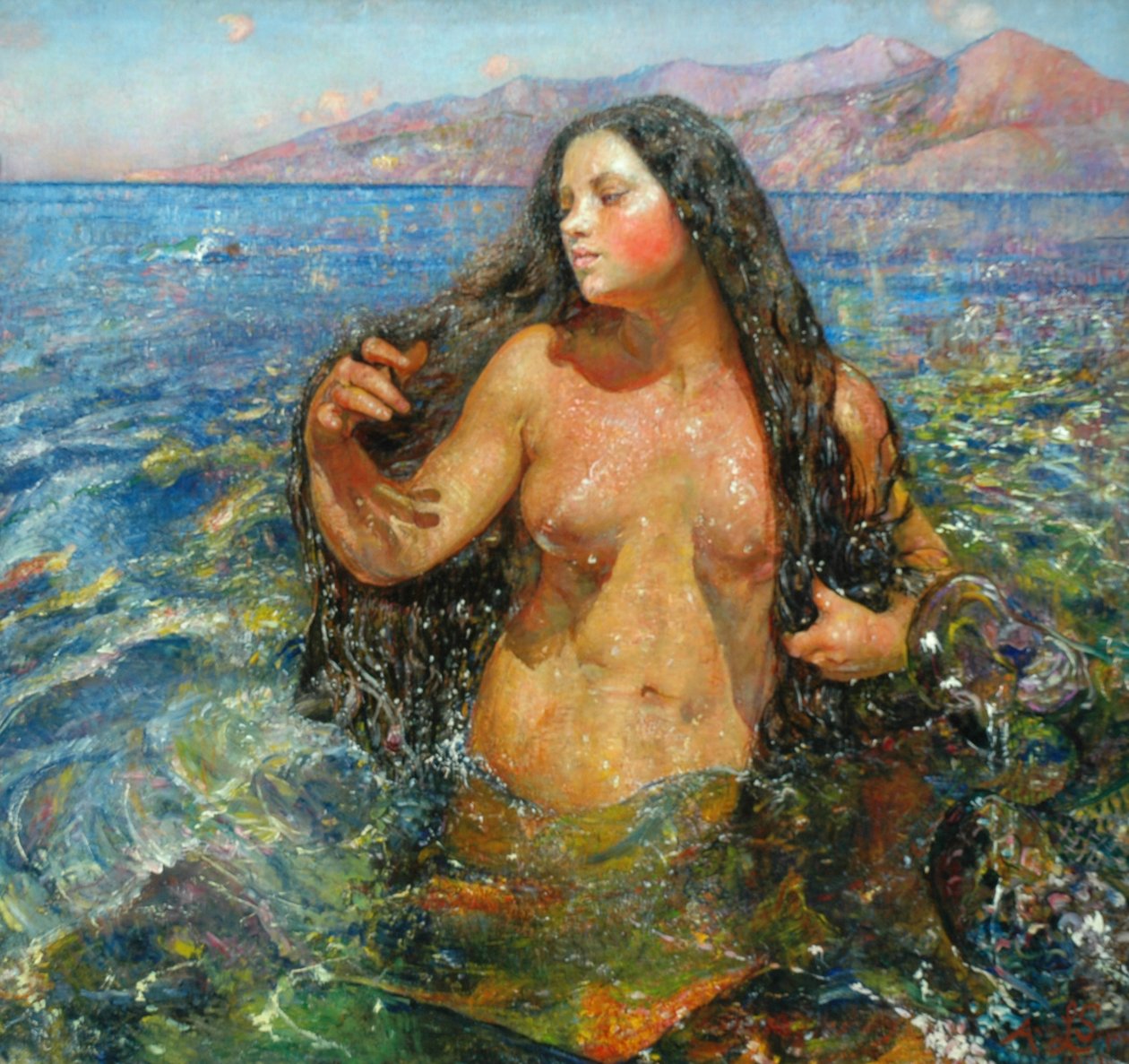 Oceanid de Annie Louisa Swynnerton