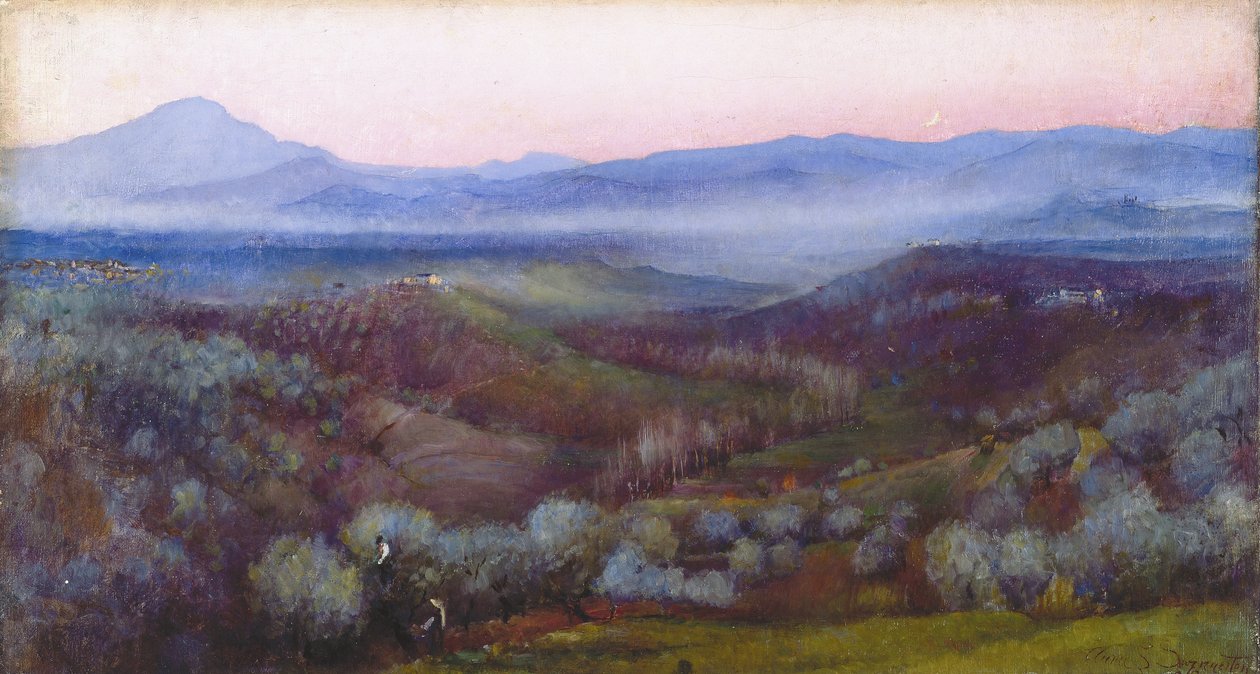 Os apanhadores de azeitonas de Annie Louisa Swynnerton