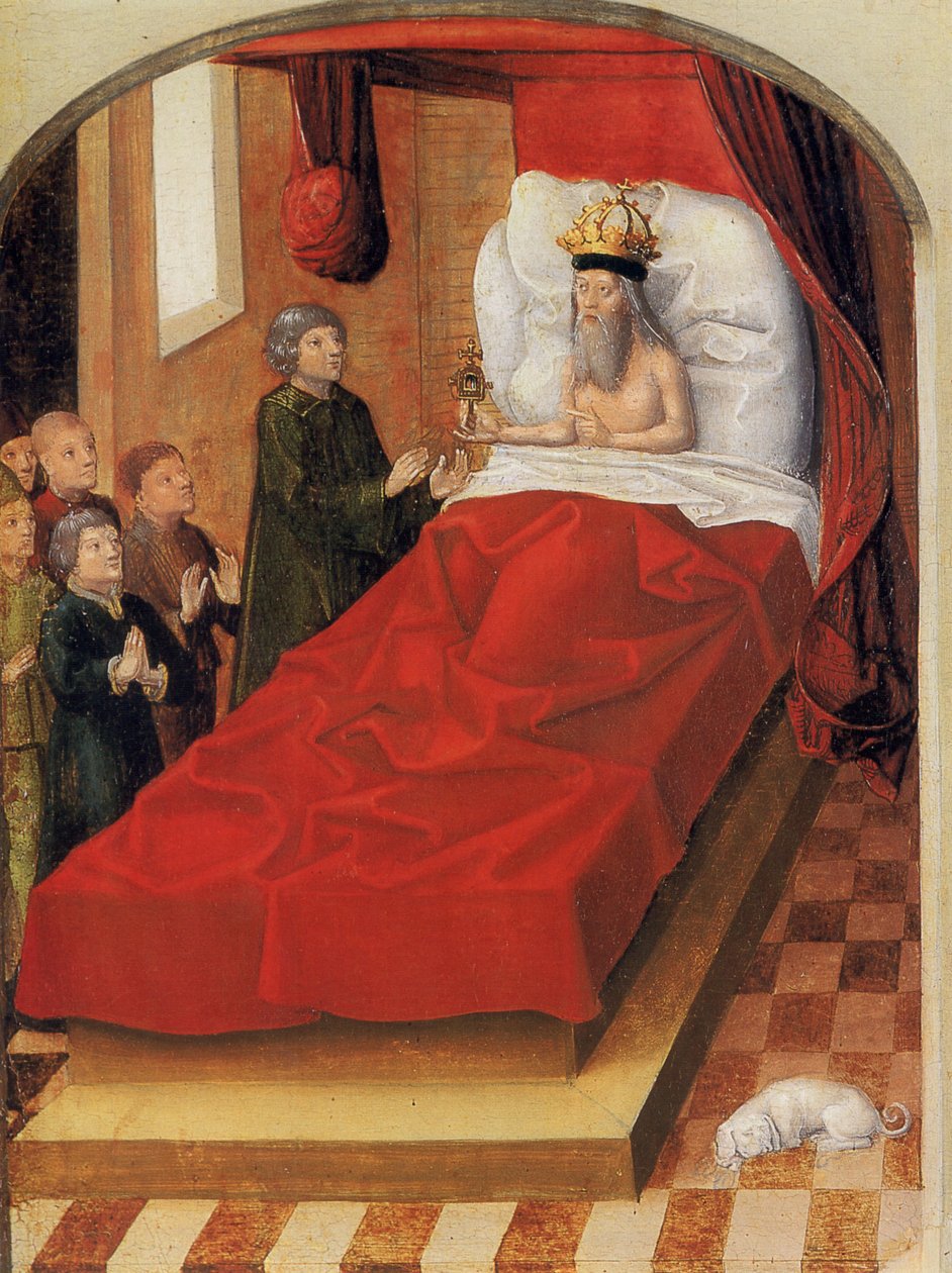 Quadro de Sangue Sagrado Weingarten 1489 de Anonymous