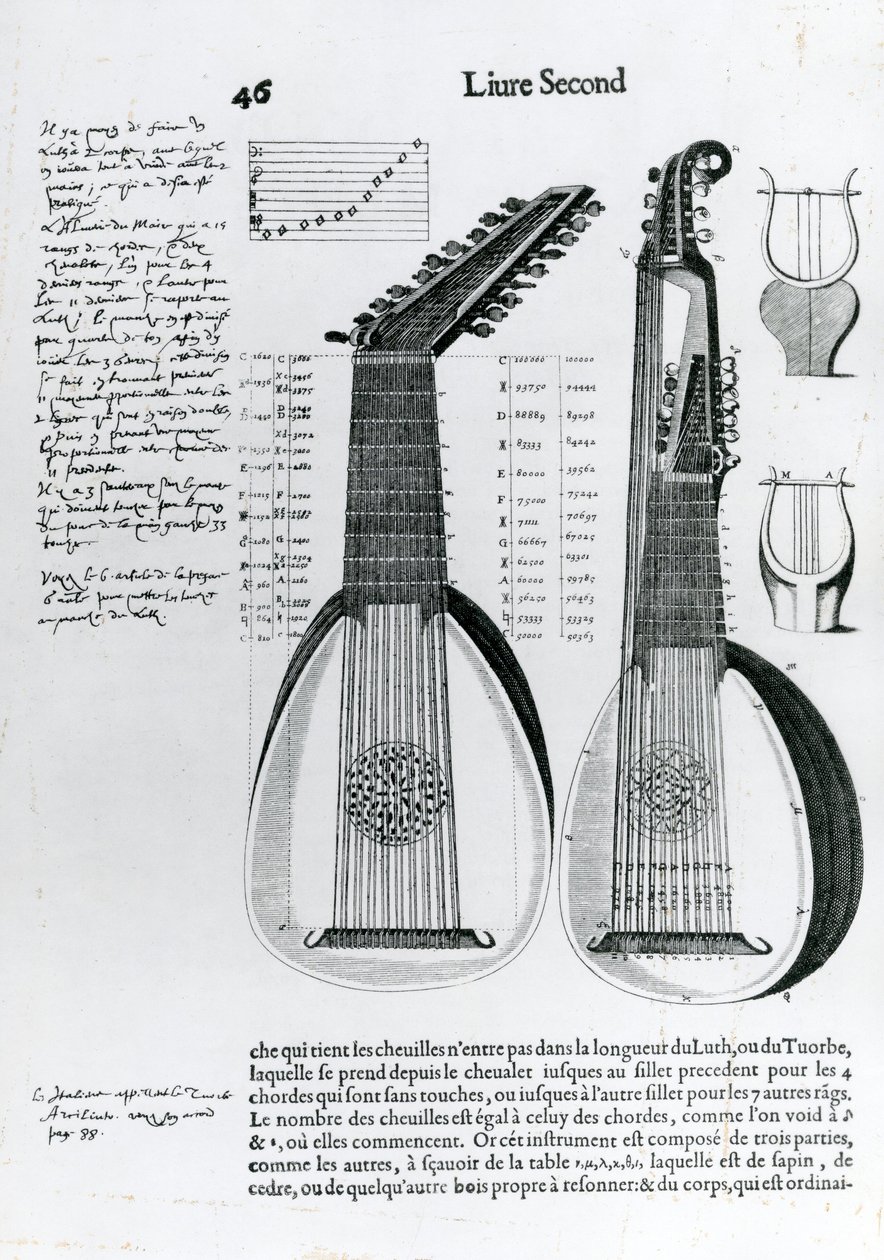 Alaúde, 1636 de Unbekannt Unbekannt
