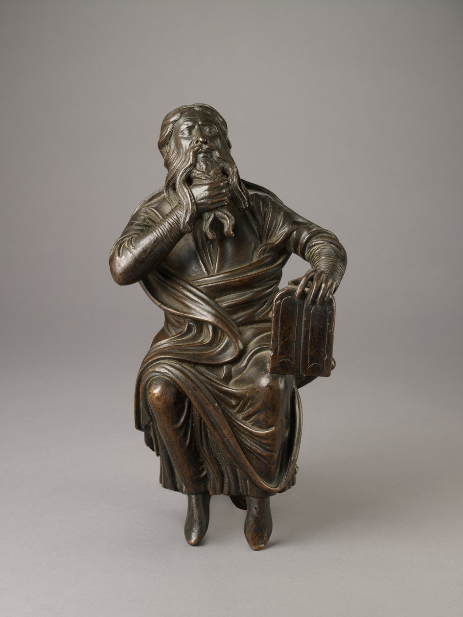 Moisés, provavelmente do século XII (bronze) (para reverso ver 419573) de Unbekannt Unbekannt
