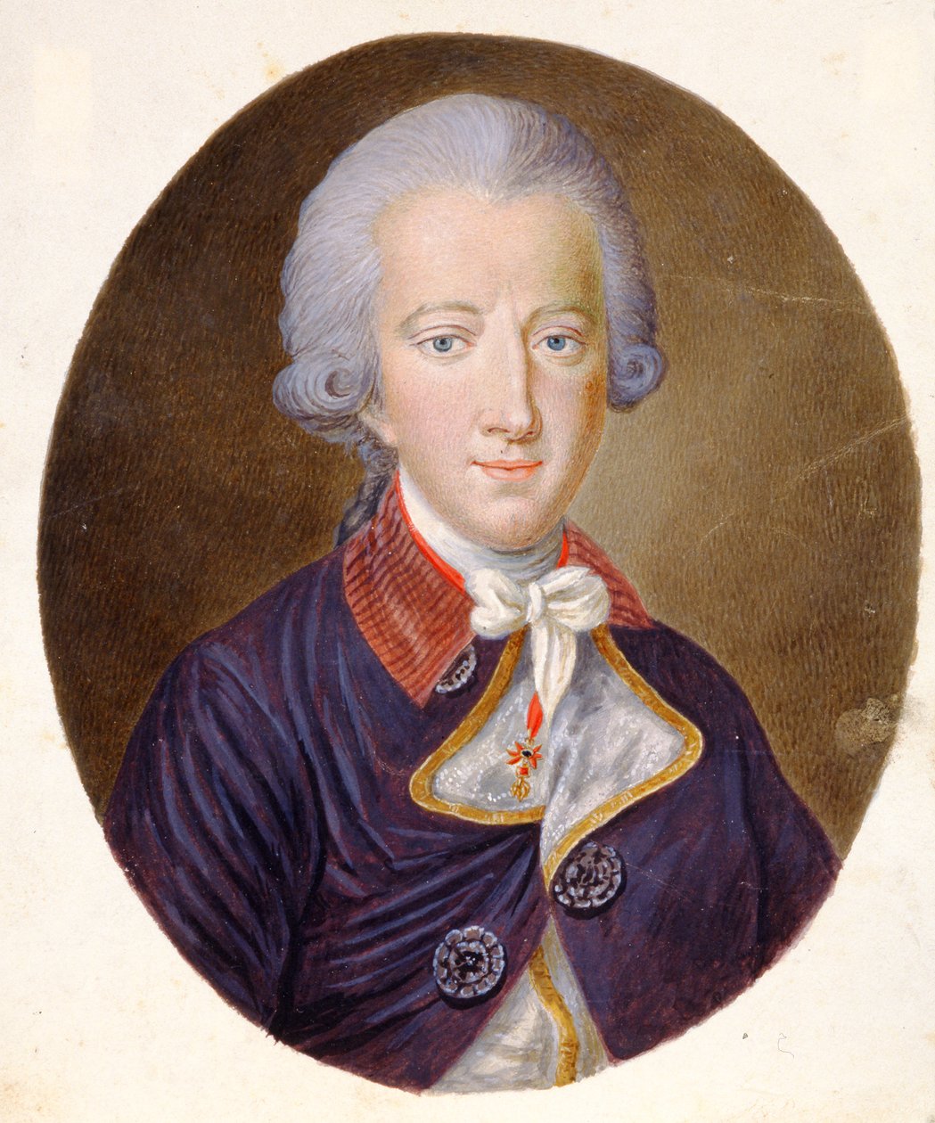 Retrato, de, joseph ii, de, alemanha, (1741-90), santo, imperador romano, c.1780, (watercolor) de Unbekannt Unbekannt