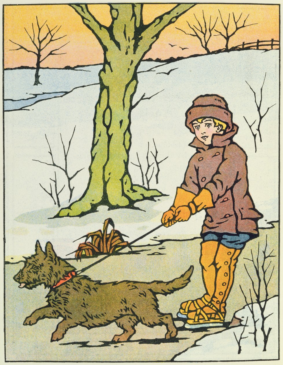 Run, Dandy Run, 20th century (ilustração do livro) de Unbekannt Unbekannt
