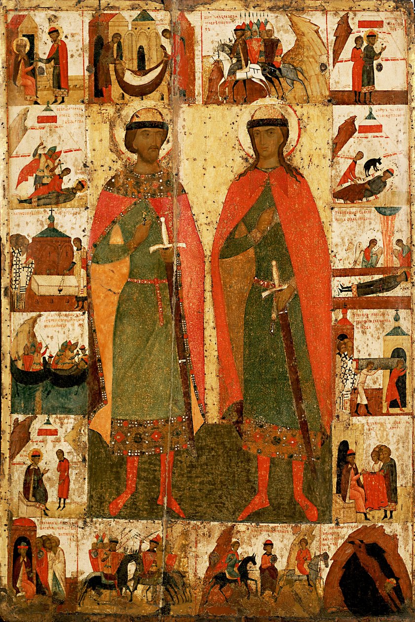 Pintor ícone desconhecido, segunda metade do século XIV de Anonymous Russian icon painter