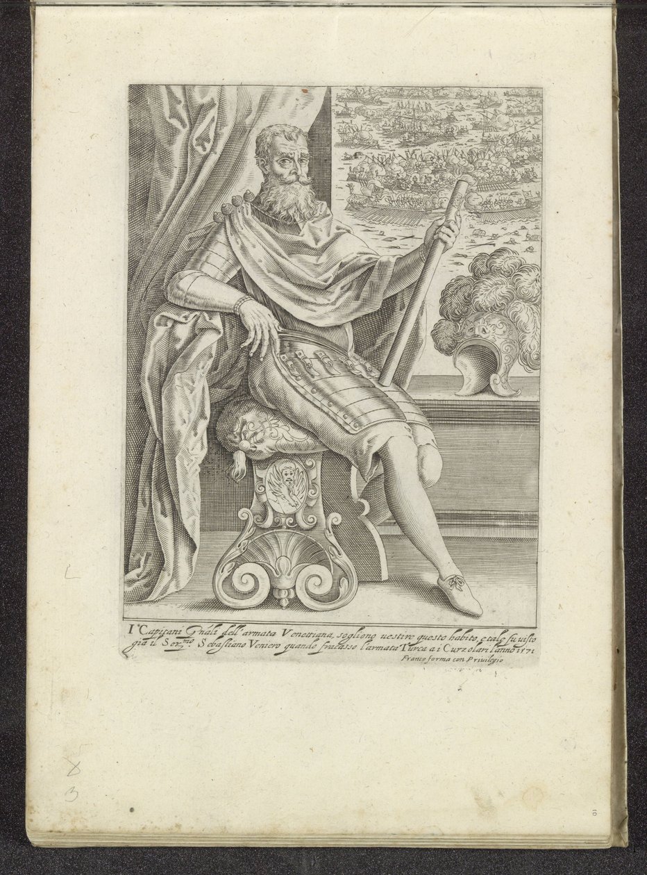 Admiraal Sebastiano Vernier en de Slag bij Lepanto Scènes uit het Venetiaanse leven (título da série) Habiti d