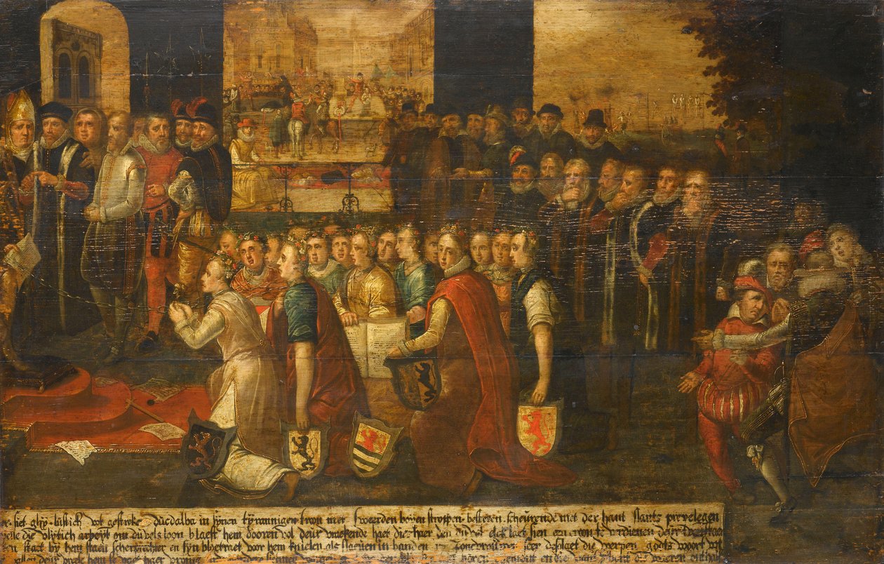 Alegoria da Tirania do Duque de Alba na Holanda de Anonymous