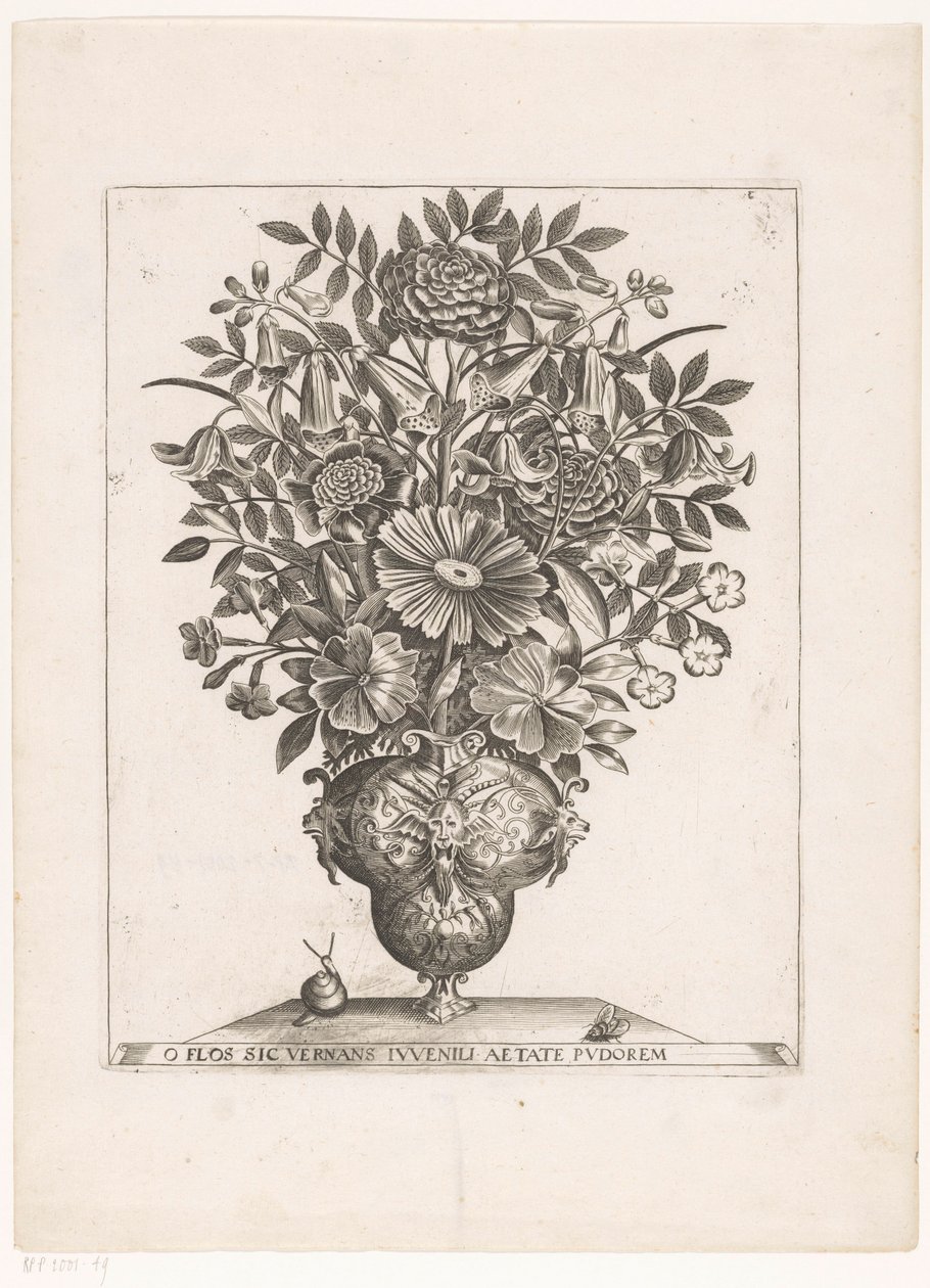 Bloemen em vaas conheceu mascarados O FLOR QUE NASCE A JUVENTUDE NA IDADE DA VERGONHA (título no objeto) de Anonymous