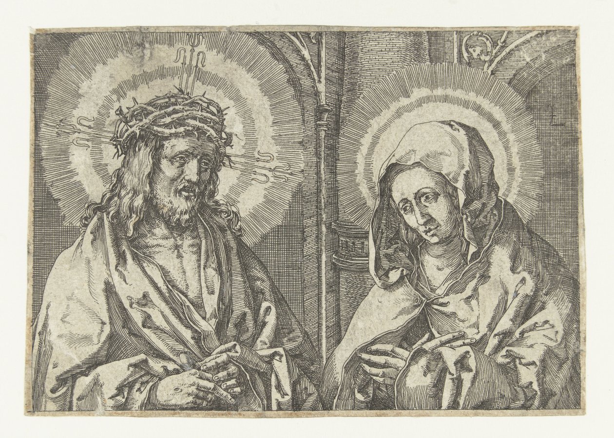 Cristo e Maria de Anonymous