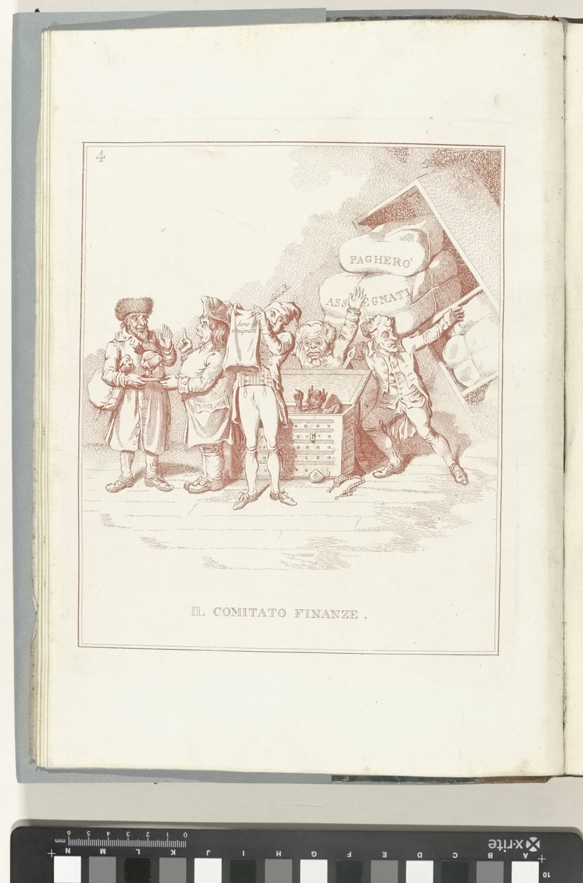 Comité van Financiën, 1795 O Comitê de Finanças (título do objeto) Hollandia Regenerata (kopie italiano) (título da série) A regeneração da Holanda: um espelho para todos os povos regenerados (título da série no objeto) de Anonymous