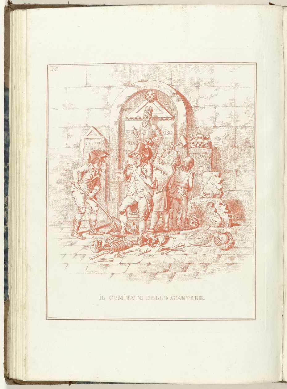 Comité van Remotie, 1795 O Comitê de Descarte (título no objeto) Hollandia Regenerata (kopie italiano) (título da série) A regeneração da Holanda: um espelho para todos os povos regenerados (título da série no objeto) de Anonymous