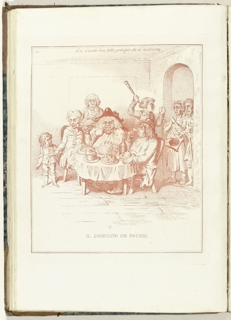 Comité para Noodlijdenden, 1795 The Committee de Poveri (título no objeto) Hollandia Regenerata (kopie italiano) (título da série) A regeneração da Holanda: um espelho para todos os povos regenerados (título da série no objeto) de Anonymous