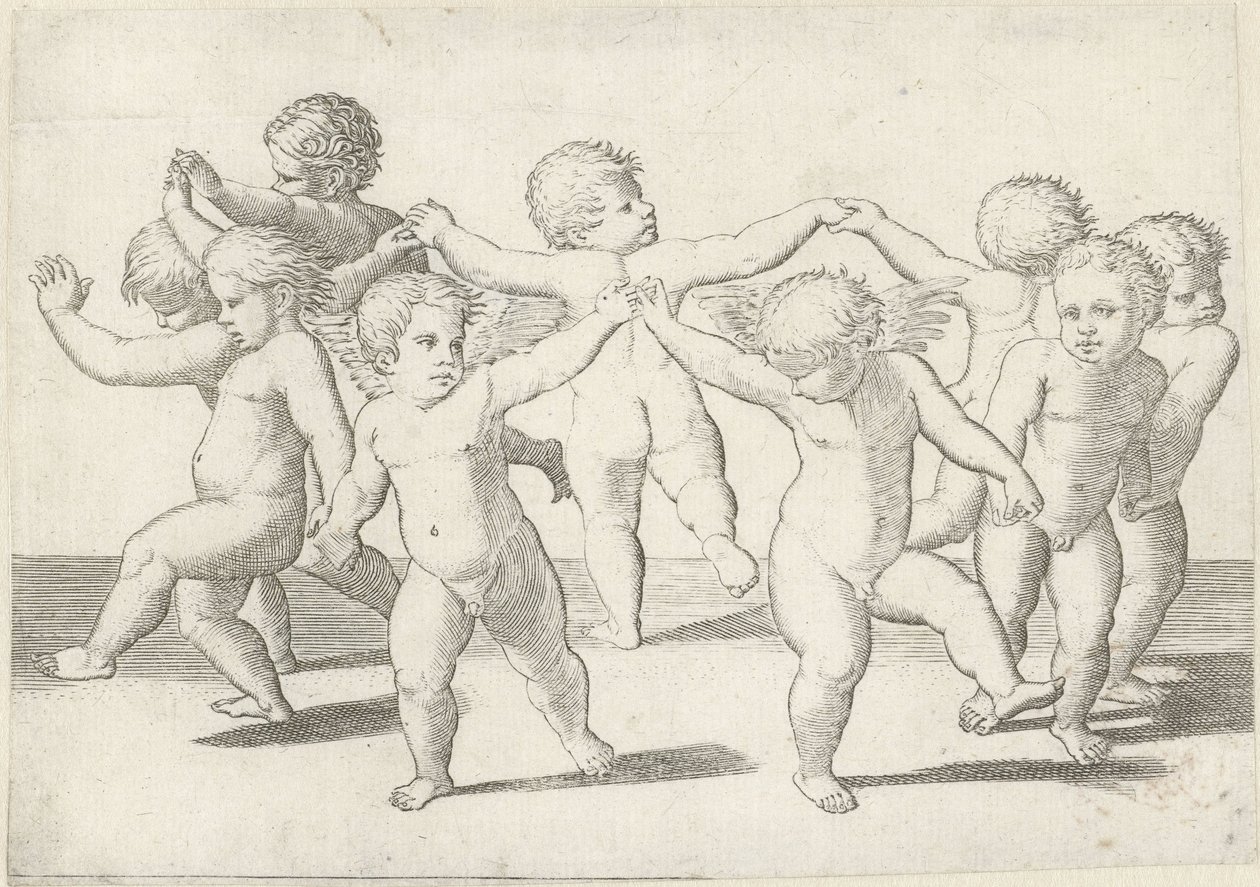 Putti dançante de Anonymous