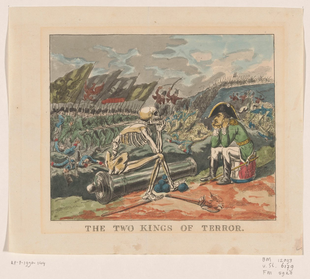 Os Dois Reis do Terror, 1813 Os Dois Reis do Terror (título no objeto) de Anonymous