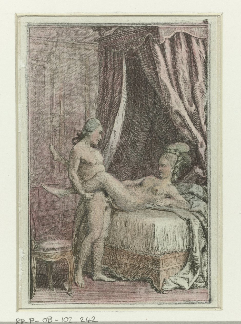 Série Erótica com Casais na Cama
Casal copulador, homem de pé
Cenas eróticas (título da série) de Anonymous