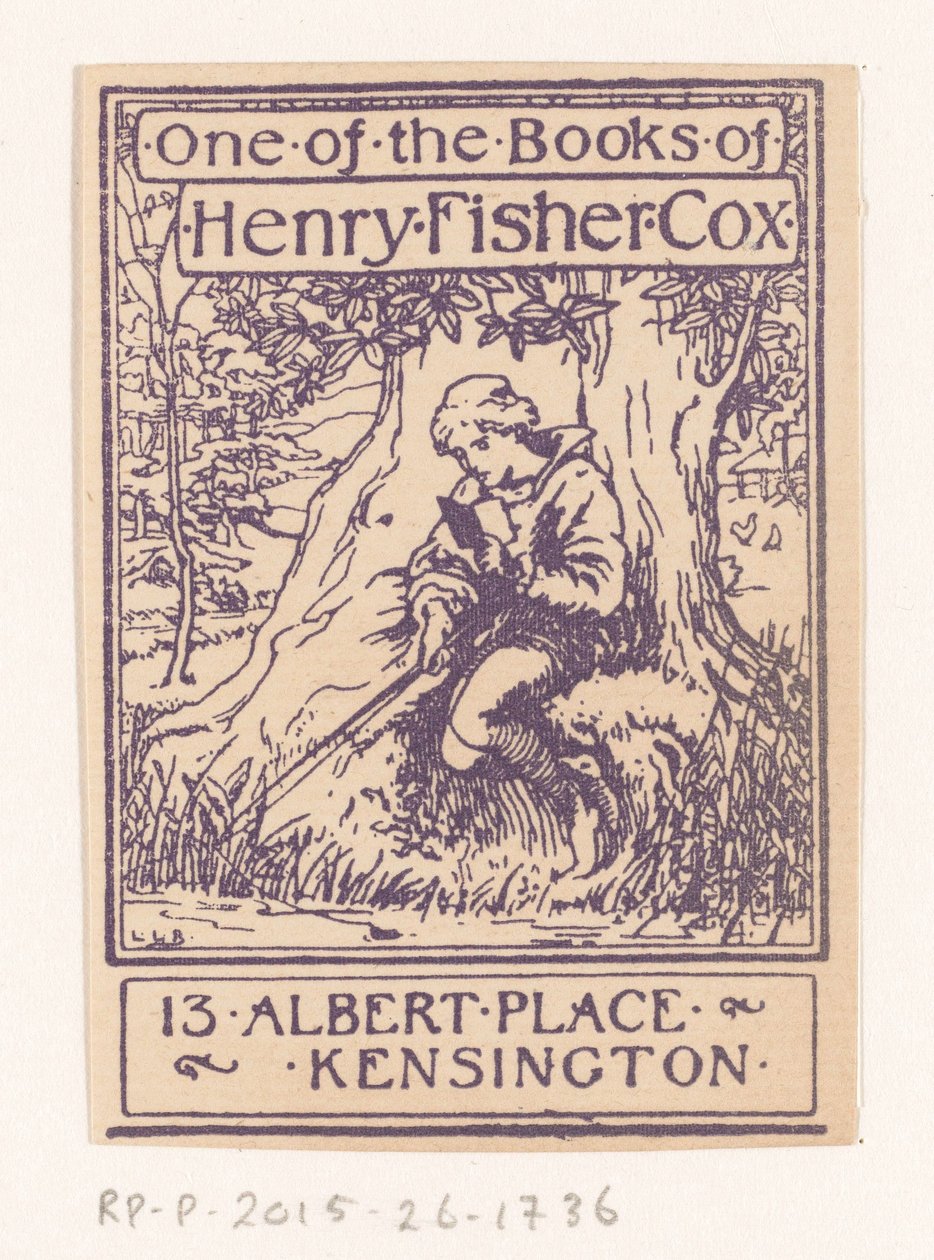 Ex-libris de Henry Fisher Cox de Anonymous