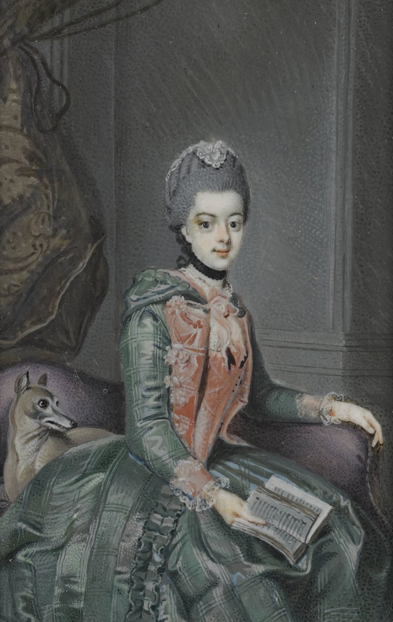 Frederica Sofia Guilhermina (1751-1820), princesa da Prússia. Esposa do Príncipe Willem V de Anonymous