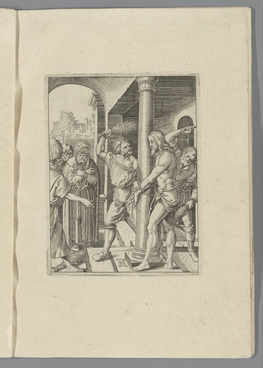 Flagelo de Cristo A Pequena Paixão (título da série) Passio Christi Ab Alberto Durer Nurenburgensi Effigiata (título da série) de Anonymous
