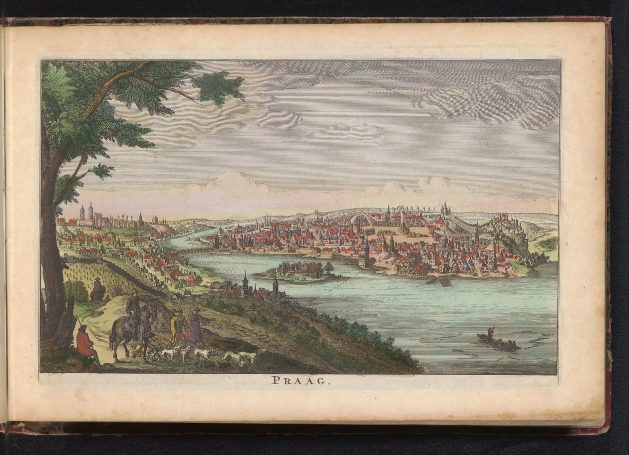 Vista de Praga Praga (título no objeto) de Anonymous