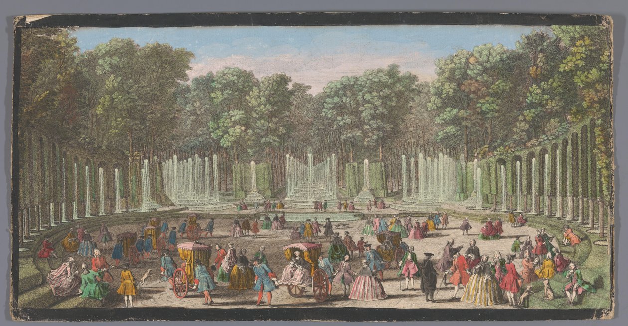 Vista do Bosquet du Théâtre d