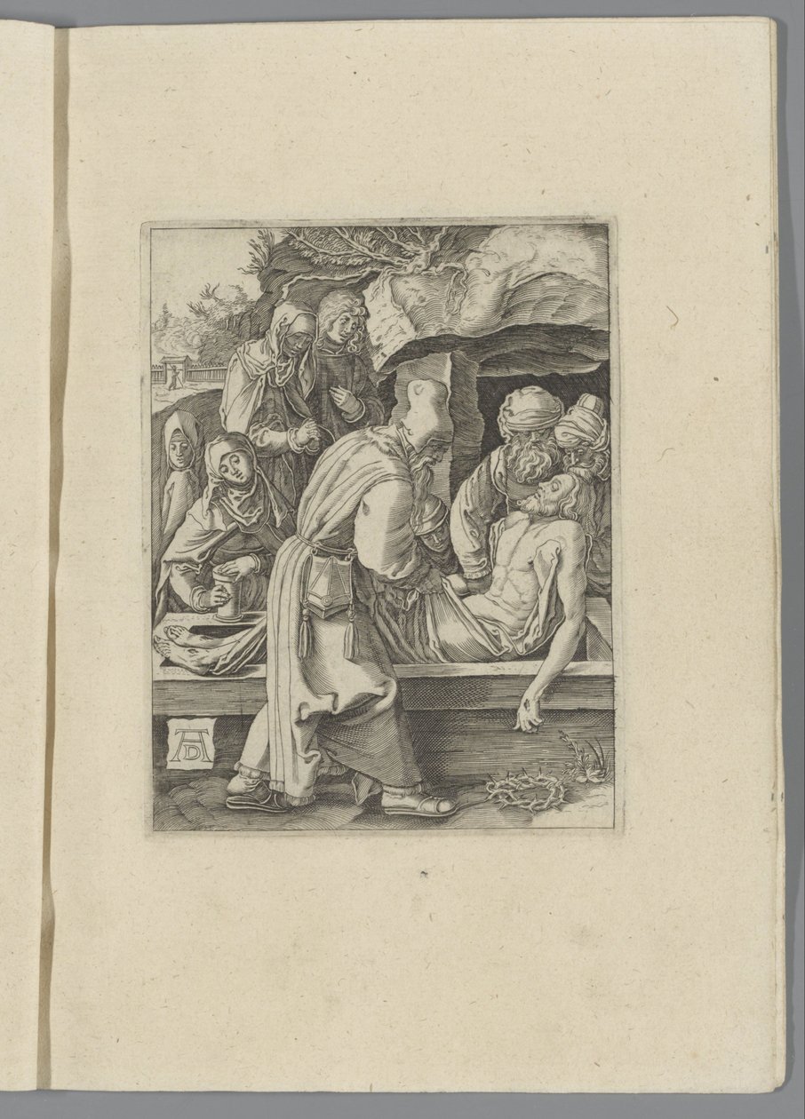 Entombamento
A pequena Paixão (título da série)
Passio Christi Ab Alberto Durer Nurenburgensi Effigiata (título da série) de Anonymous