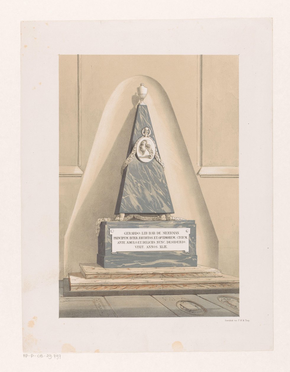 Pedra tumular de Gerard Meerman de Anonymous