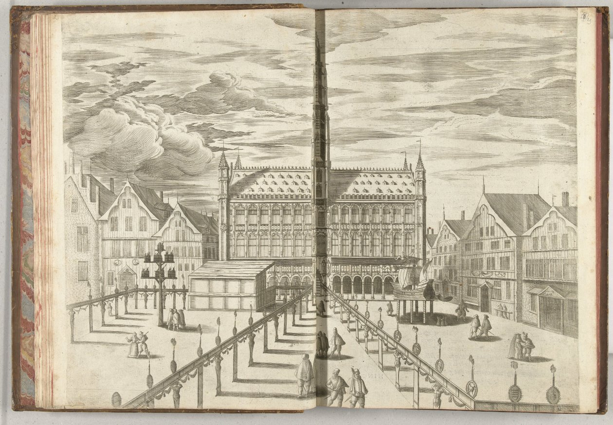Grande Lugar com galeria de honra, 1594 de Anonymous