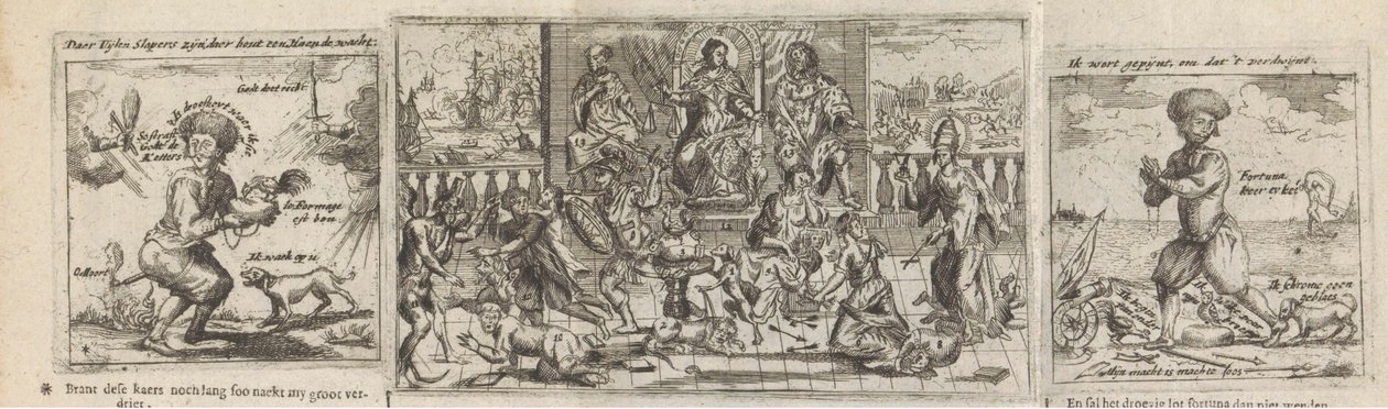 Tragédia holandesa, 1673 Hollants true theatre / Veu tragique d