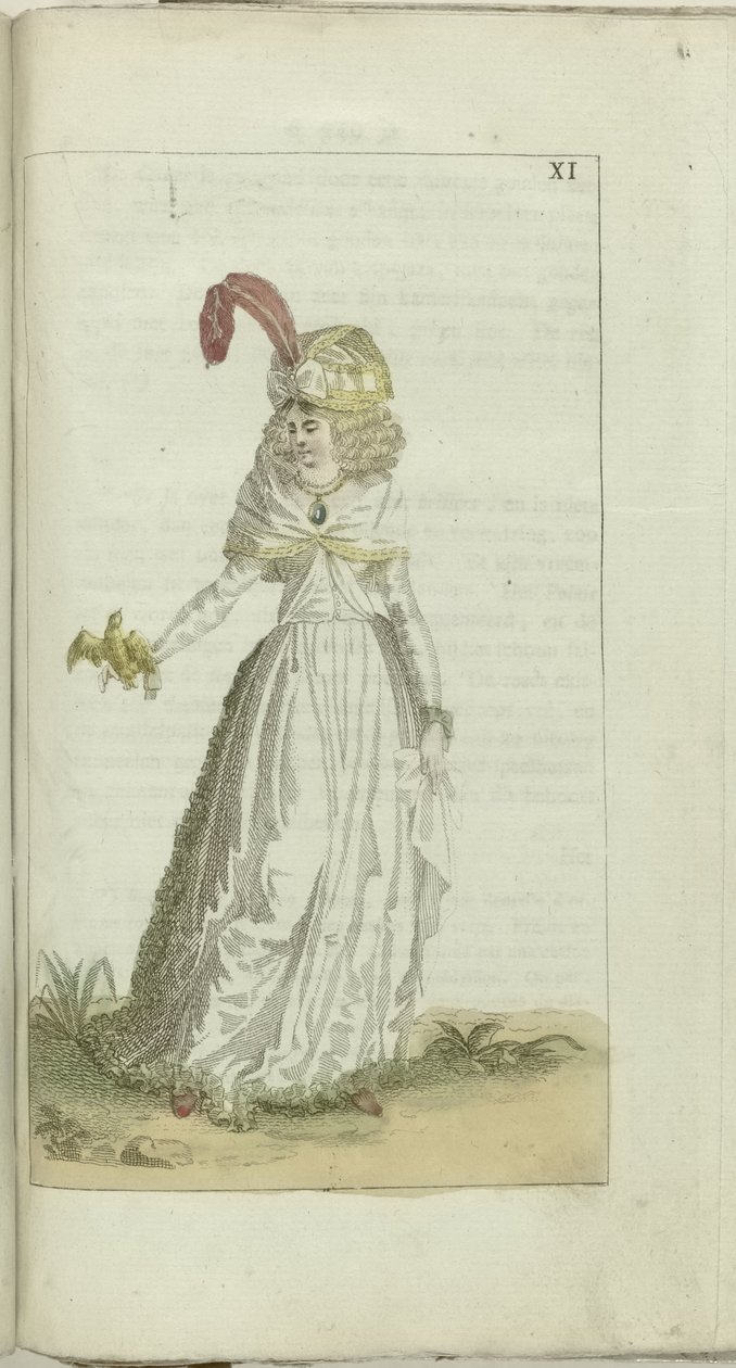 Armário da moda e do gosto 1791, pl. XI de Anonymous