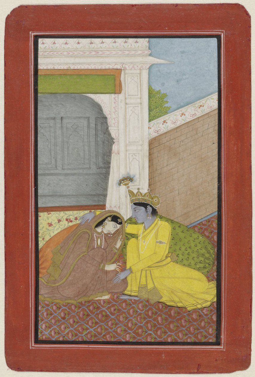 Krishna e Radha de Anonymous