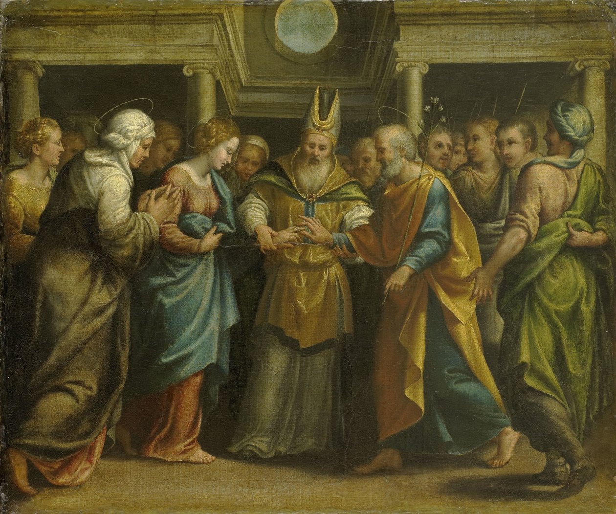 Casamento de Maria e José de Anonymous