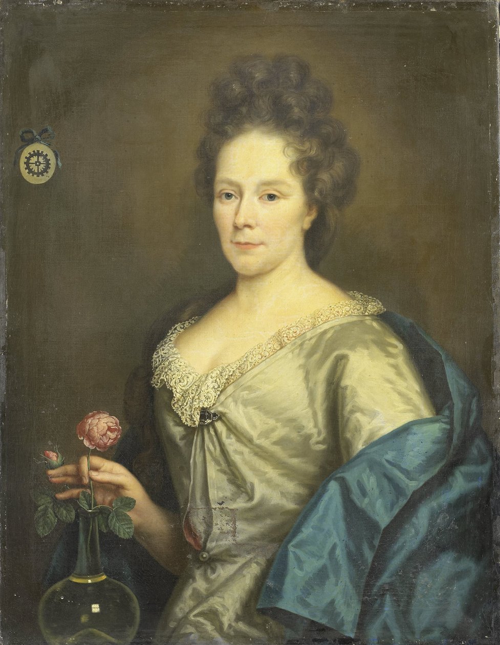 Retrato de Anna Maria van Hogendorp (1655-1727). Segunda Esposa de François Leydecker de Anonymous