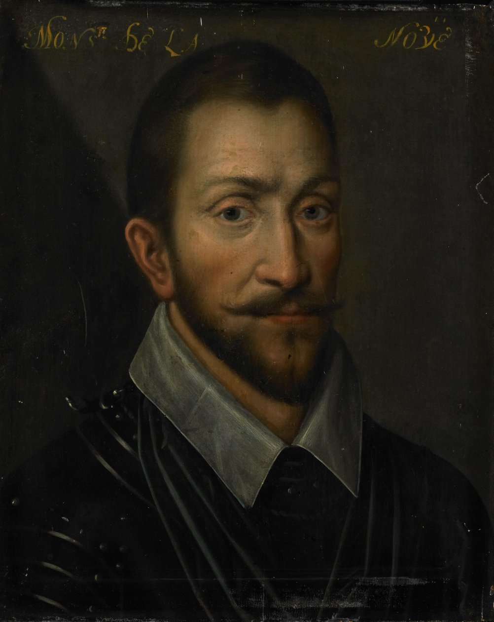 Retrato de François de la Noue, Senhor de Teligny, de sobrenome Bras de Fer e o Bayard Huguenot de Anonymous