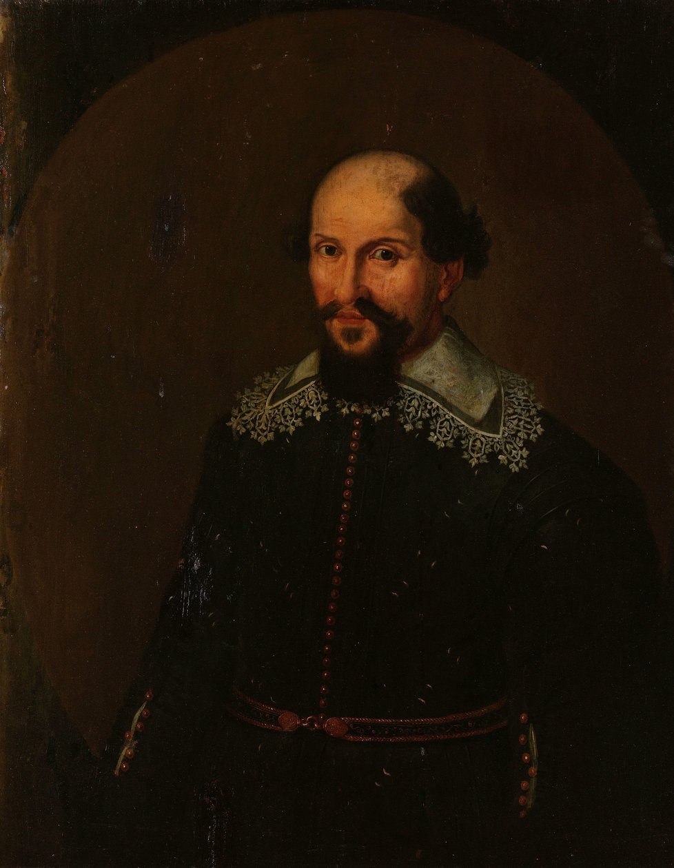 Retrato de Jacques Specx, Governador-Geral das Índias Orientais Holandesas de Anonymous