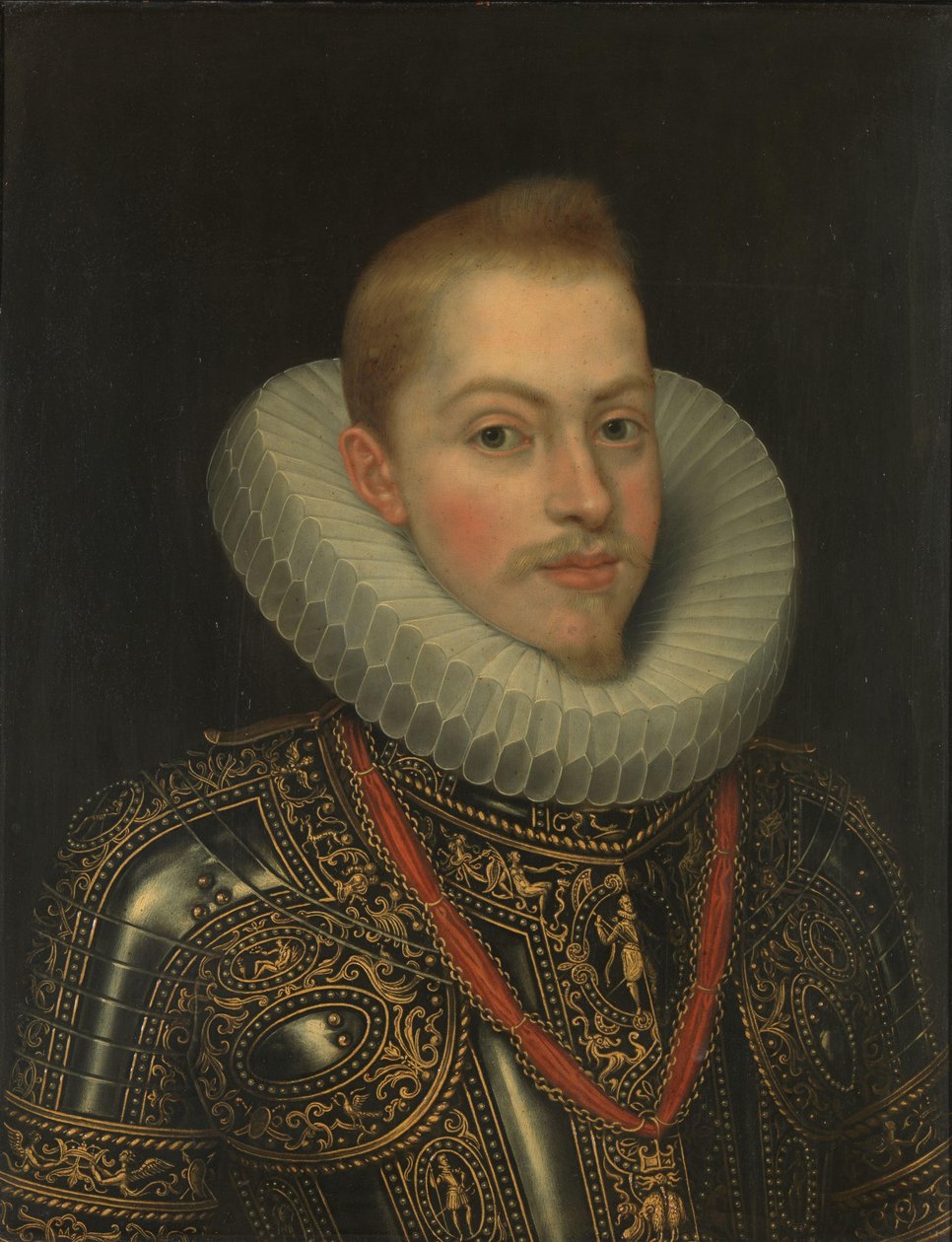 Retrato do rei Filipe III de Espanha (1578-1621) de Anonymous