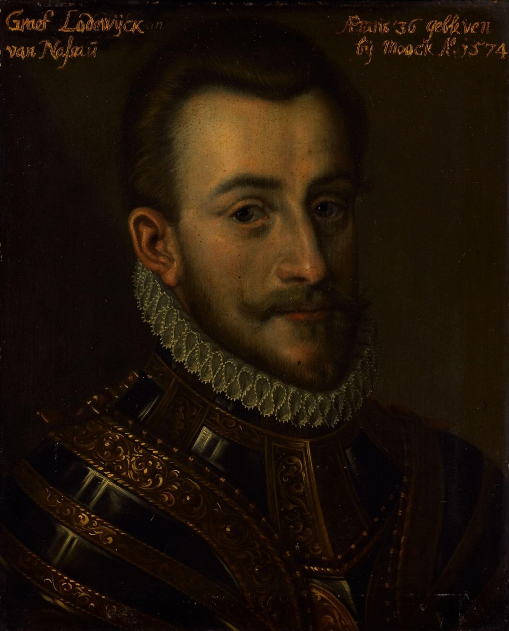 Retrato de Luís, Conde de Nassau de Anonymous
