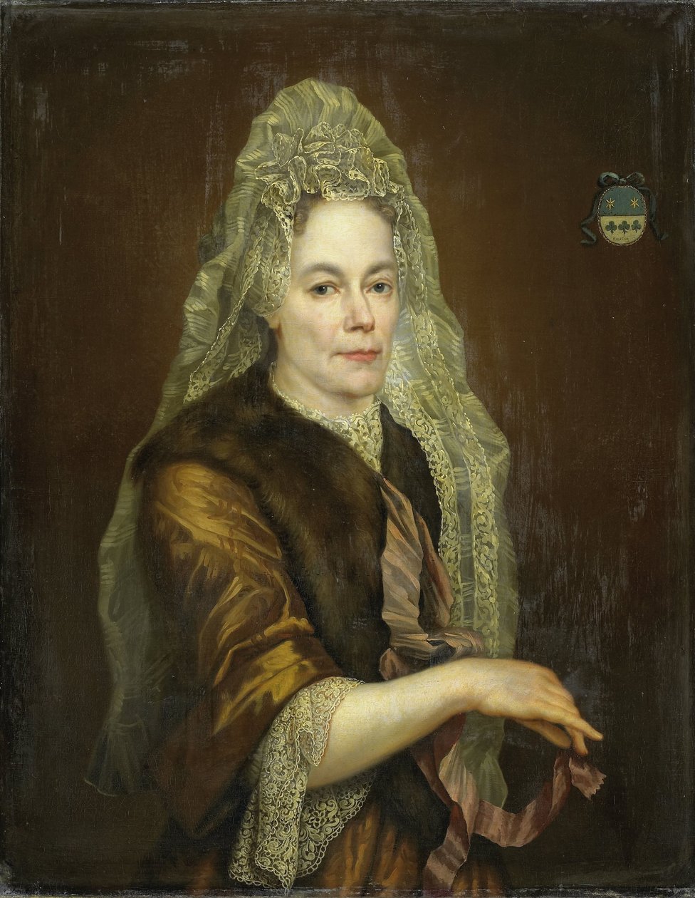 Retrato de Petronella Kettingh (1632-1707), Esposa de Diederik van Hogendorp de Anonymous