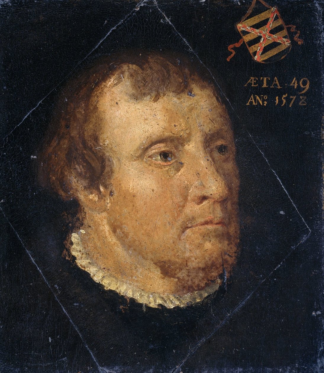 Retrato de Willem Ploos van Amstel, oficial de justiça de Loosdrecht de Anonymous