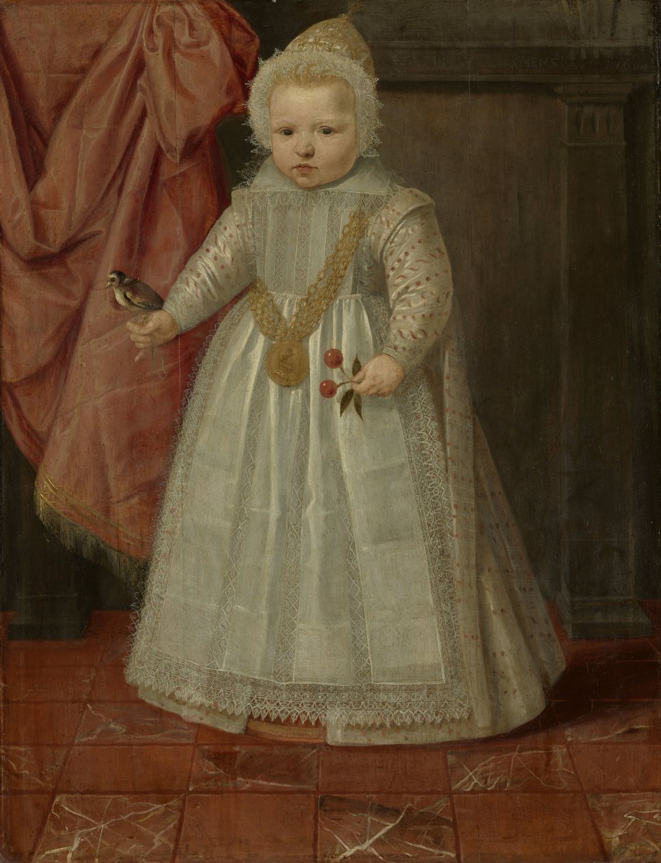 Retrato de um Rapazinho, Possivelmente Louis de Nassau
Retrato de um Rapaz, possivelmente Louis de Nassau, mais tarde Senhor de Beverweerd, De Leck, Odijk e Lekkerkerk, Filho ilegítimo de Maurice, Príncipe de Orange, e Margaretha van Mechelen de Anonymous