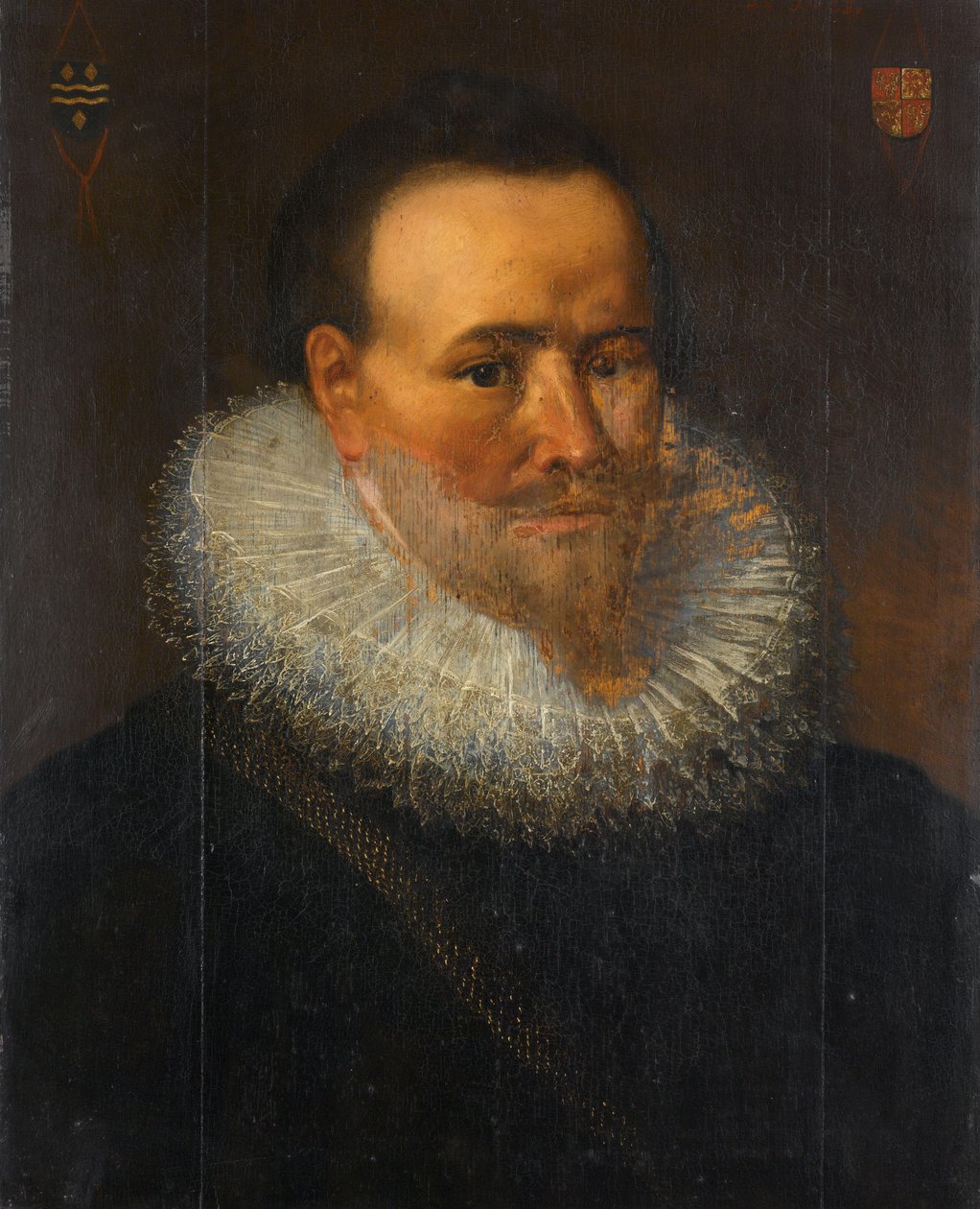 Retrato de um homem, possivelmente Joris van Cats (c. 1590-1654) de Anonymous