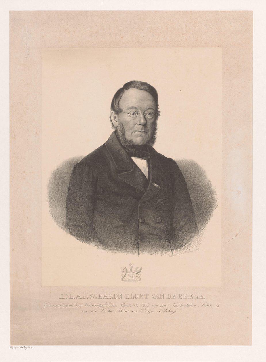 Retrato de Ludolph Anne Jan Wilt Sloet van de Beele de Anonymous