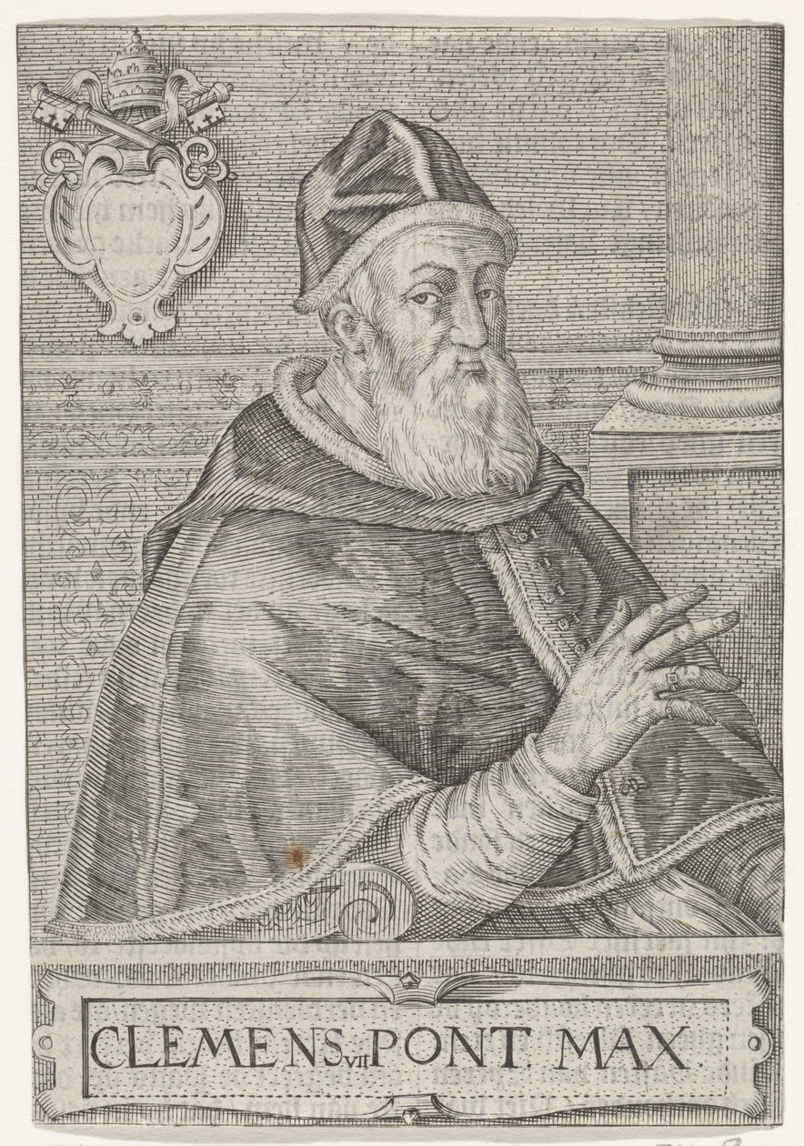Retrato do Papa Clemente VII de Anonymous