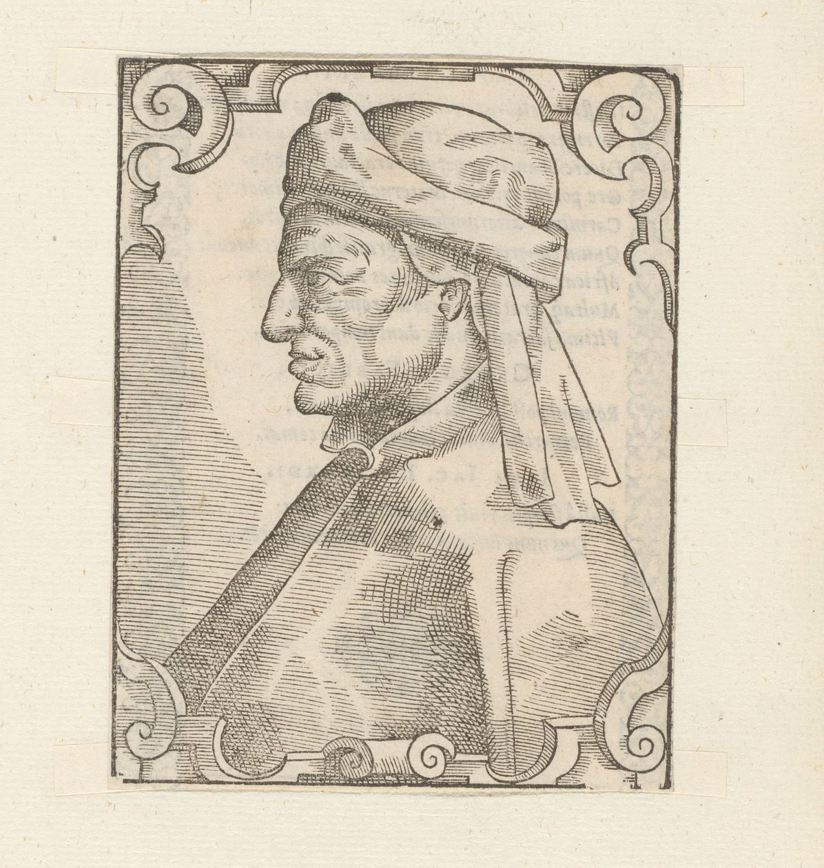 Retrato de Bartolus de Sassoferrato de Anonymous