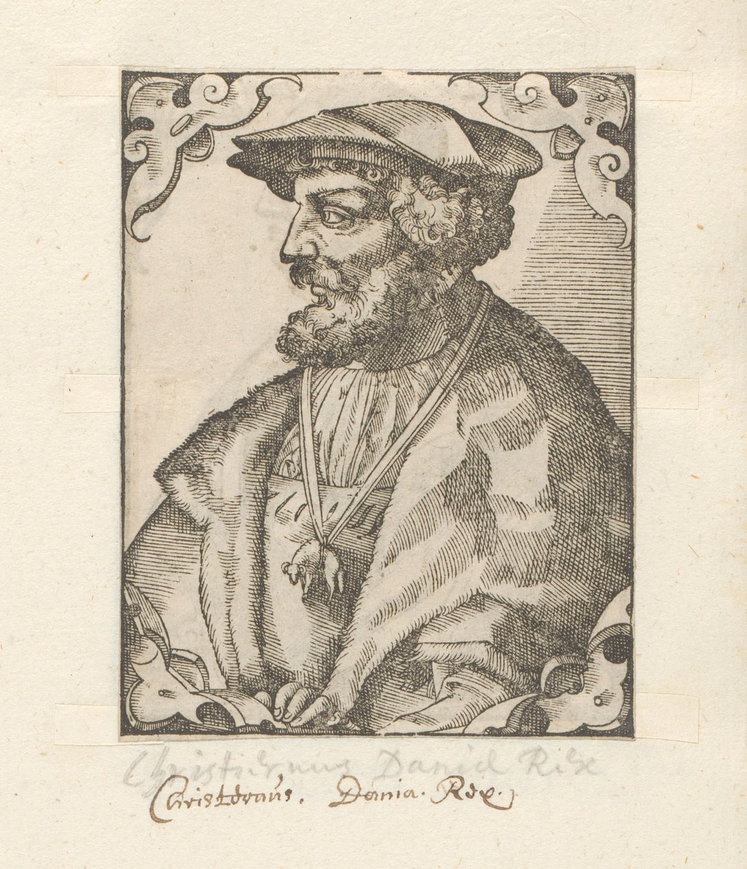 Retrato de Christian I da Dinamarca de Anonymous